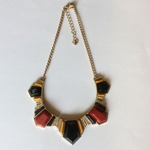 Art Deco style statement necklace